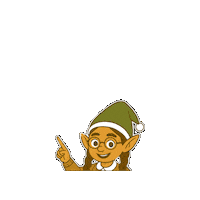 Wichtel Erklären Sticker by Das Sinneskarussell - SinKa und ihre Freunde