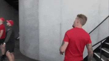 Run Exercise GIF by Champions Hockey League