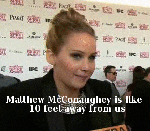 jennifer lawrence red caet GIF