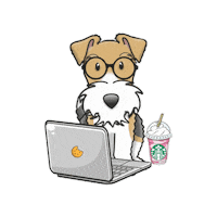 Working Dog Terrier Sticker