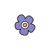 Flower Sticker by BAGGU