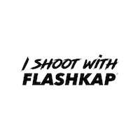 I Shoot With Flashkap Sticker by Flashkap