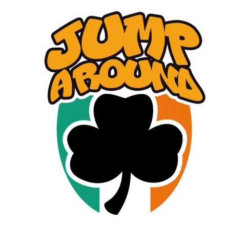 St Patricks Day Jump Sticker by TORRESgraphics