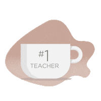 Coffee Teacher Sticker by Tidal Cove