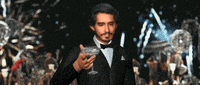 morphin party drink cheers champagne GIF