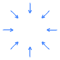 arrow click here Sticker by VisualTimmy