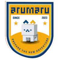 arumaru badge arumaru 아루마루 뱃지 Sticker