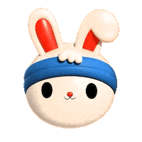 Bunny Sticker by chocotoy