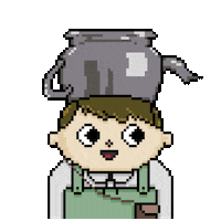8Bit Doll Sticker