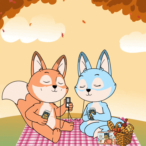 Good Vibes Couple GIF by Raposa Coffee