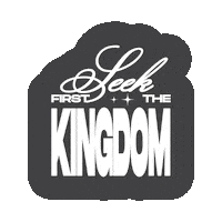 Knock Kingdom Come Sticker by Elevated Faith