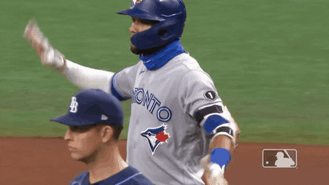Yelling Lets Go GIF by MLB