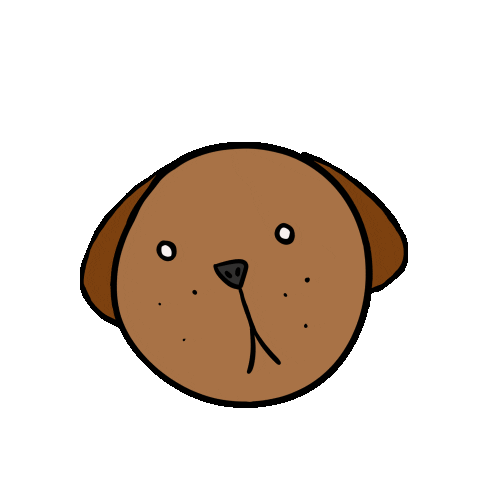 tokayares giphyupload dog shocked ghost Sticker