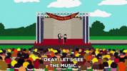 concert singing GIF by South Park 