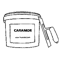 Construction Bucket Sticker by Frescolori