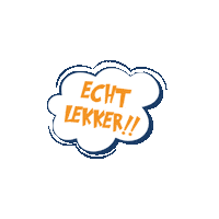 Echte_Spierkracht cartoon spraakwolk echte spierkracht echt lekker Sticker