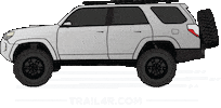 trail4r toyota offroad 4x4 overland Sticker