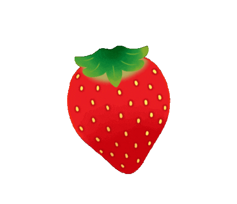 Strawberry いちご Sticker