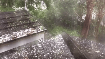 Severe Storms Pelt Greater Sydney With Hail