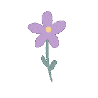 Flower December Sticker