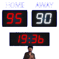 90 Away Sticker