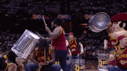 drumming nba playoffs GIF by NBA