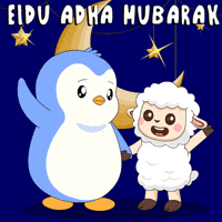 Pray Hari Raya GIF by Pudgy Penguins