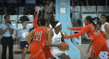 North Carolina Basketball GIF by UNC Tar Heels