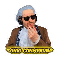 Ohio Reaction Meme Sticker