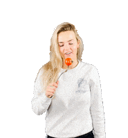 Broodjedunner girl woman hungry health Sticker