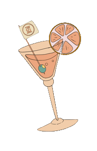 Zeitgeistcocktails Zeitgeist Cocktails Sticker by Zeitgeist Cocktails