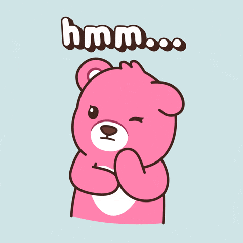 Confused Teddy Bear GIF by BEARISH