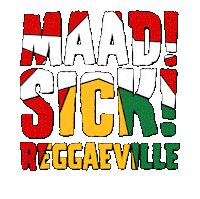 sick reggae Sticker by Reggaeville.com