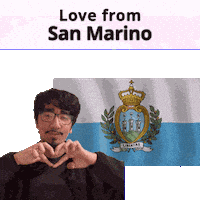 San Marino Sm Sticker