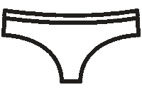 ROOXS underwear string tanga unterwasche Sticker