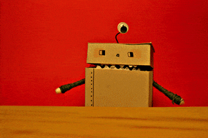 stop-motion robot GIF by Philippa Rice