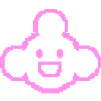 8 Bit Smile Sticker by NickDahill