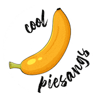 Cool Banana Sticker by Modified Monkey