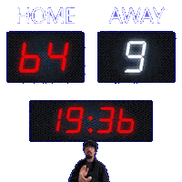 9 Away Sticker