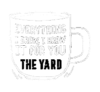 theyardcoffee the yard pivotal pivotal house the yard coffee Sticker