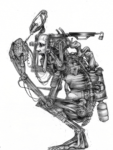 Canadian Robot GIF by Alex Boya