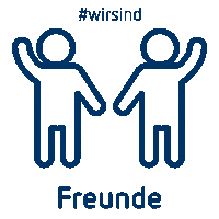 Happy Friends Sticker by UKSH