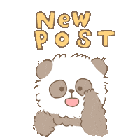 Panda パンダ Sticker by koimoffee