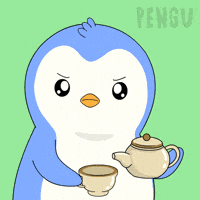 Nervous Tell Me GIF by Pudgy Penguins