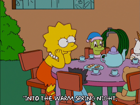 Lisa Simpson Thinking GIF by The Simpsons