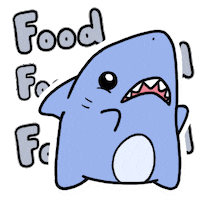 breakfast eating Sticker by Aminal Stickers