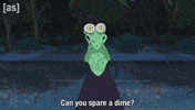 Raining Can You Spare A Dime GIF by Adult Swim
