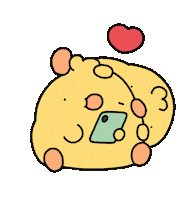 Love Birds Couple Sticker by Kennysgifs