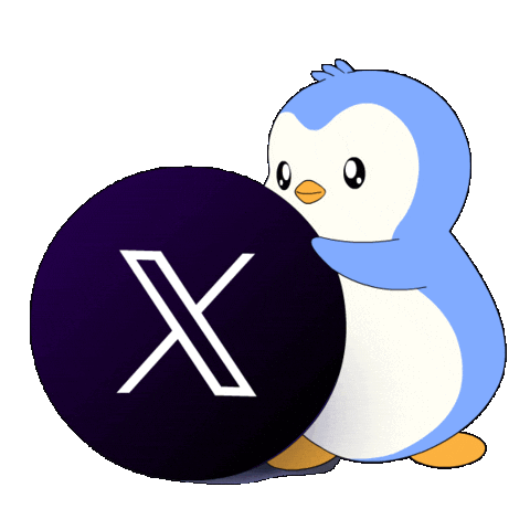 Social Media Penguin Sticker by Pudgy Penguins