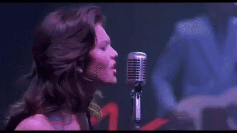 mataduarte giphygifmaker dance diane lane streets of fire GIF